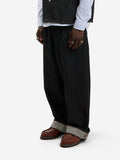 Walk In Paris Raw Denim Balloon Pants - Indigo Blue