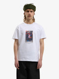 Walk in Paris “Walk in Seoul” Stamp Cotton T-Shirt – White