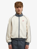 Walk In Paris Detroit Pinstripes Jacket - Beige