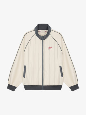 Walk In Paris Detroit Pinstripes Jacket - Beige