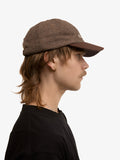 Walk In Paris Houndstooth Baseball Cap - Brown
