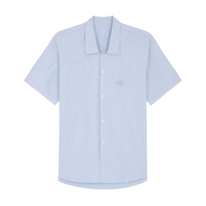 Walk in Paris The Blue Short - Sleeved Shirt