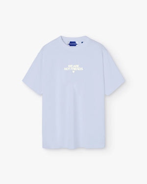 We Are Not Friends Bold Love Carolina Tee - Blue