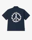 We Are Not Friends Peace Overshirt - Navy