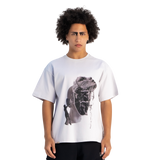 Lavist Depression Design T-Shirt - Light Grey