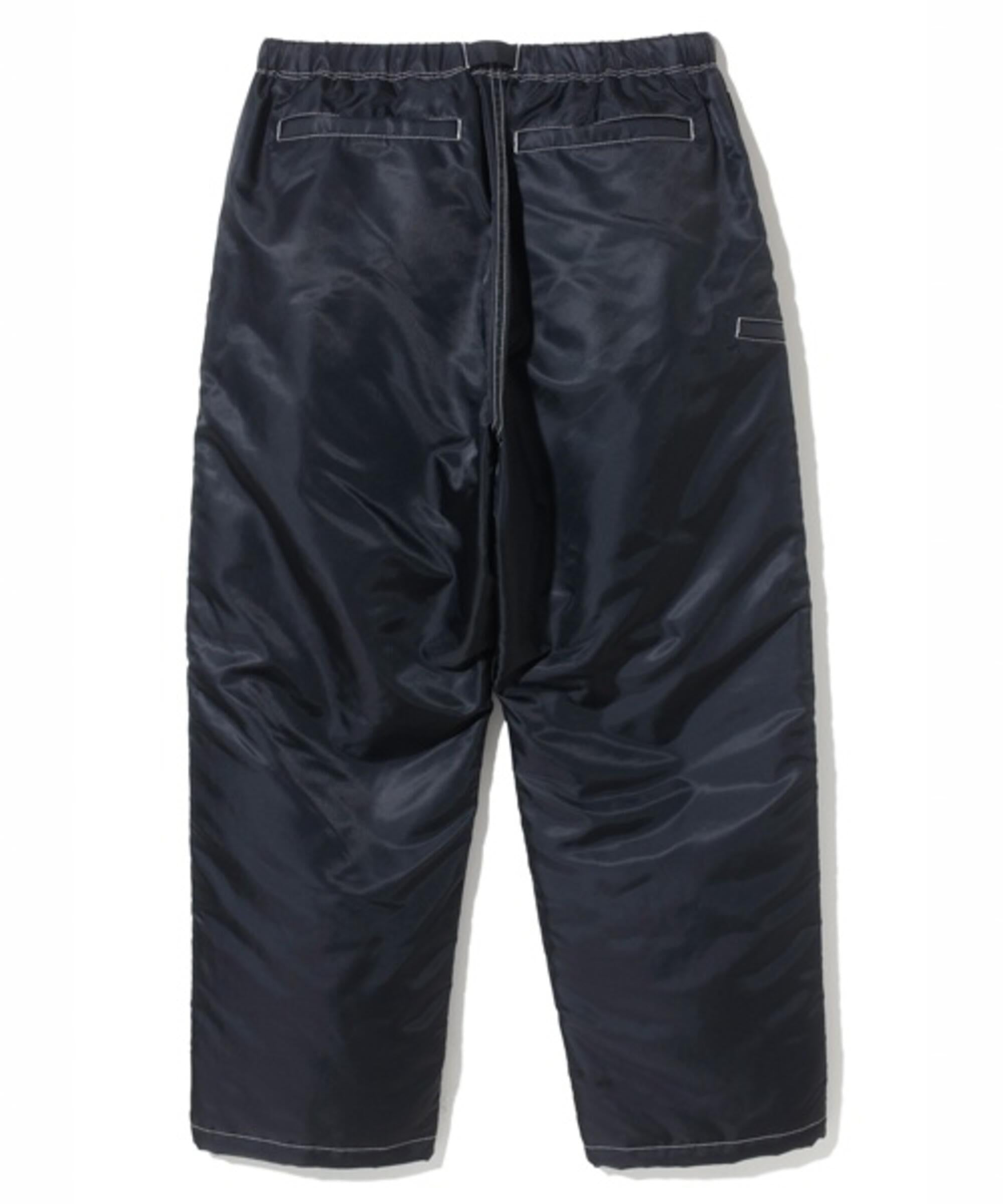 XLarge Color Stitched Puff Pants - Black