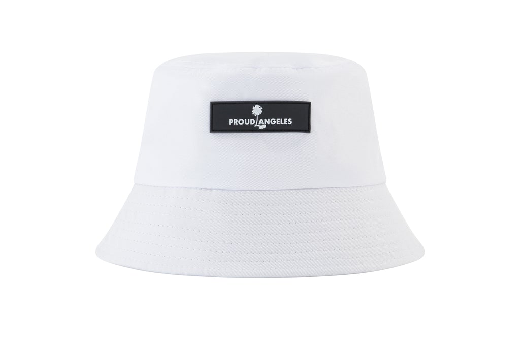 Proud Angeles Bucket Hat - White
