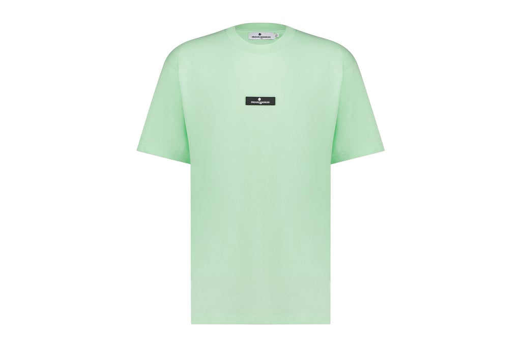 Proud Angeles Rubber Patch Tee - Mint Green