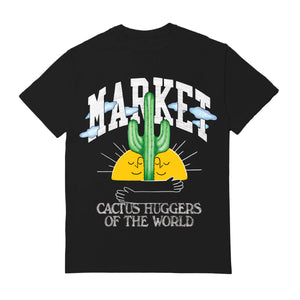 Market Cactus Lovers T-Shirt - Black