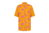 Proud Angeles Palm Tree Pattern Shirt - Orange