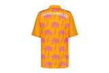 Proud Angeles Palm Tree Pattern Shirt - Orange