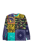 The Hundreds Collage Ls Tshirt - Multi