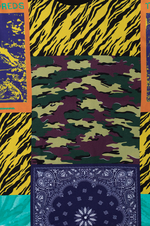 The Hundreds Collage Ls Tshirt - Multi