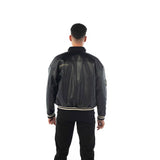 No Bad Vibez Varsity Jacket - Black