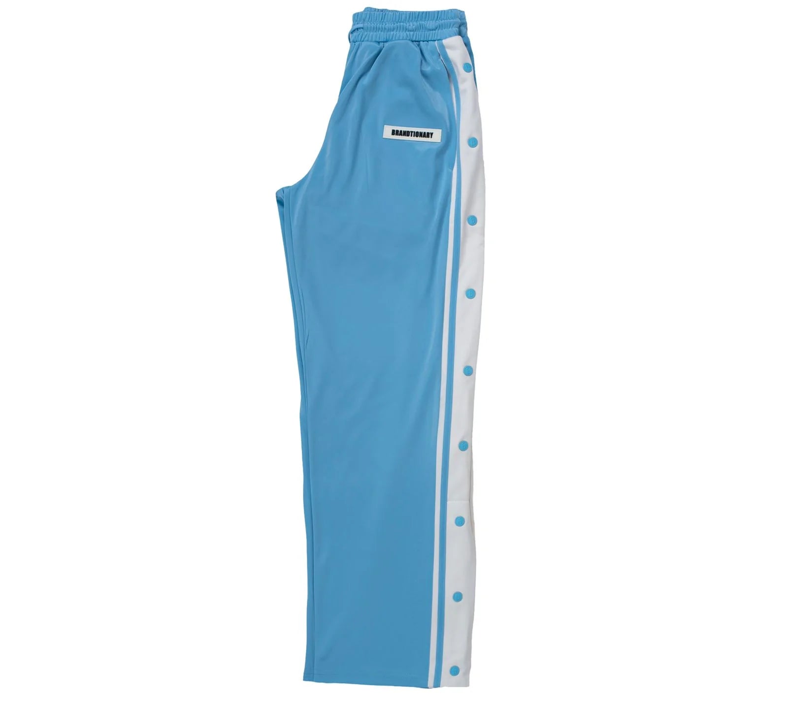 Brandtionary Tracksuit Buttoned Pants - Baby Blue