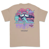 Crkd Guru Micro Ascension Tee - Oat