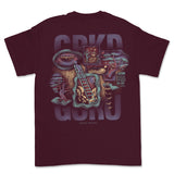 Crkd Guru Journey Home Tee - Burgundy