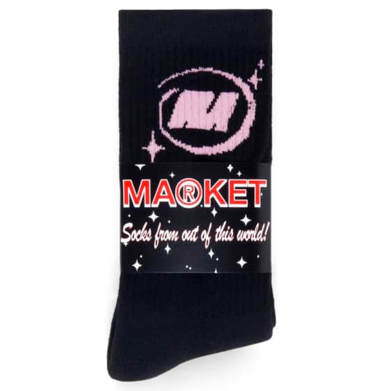 Market Cosmo Market Socks - Black