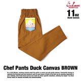 Cookman Chef Pants Duck Canvas - Brown