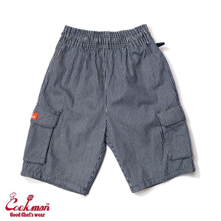 Cookman Chef Short Pants Cargo Hickory - Navy