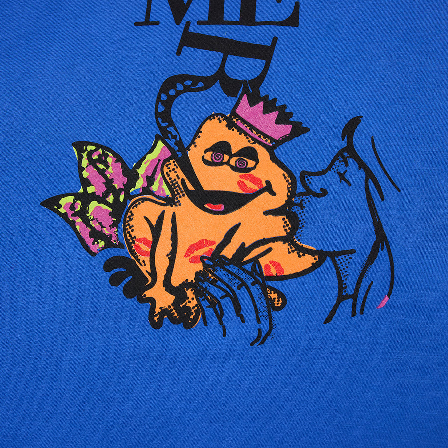 Pas De Mer Crack T-Shirt - Blue