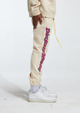 Diet Starts Monday Spell out Sweatpants - Cream