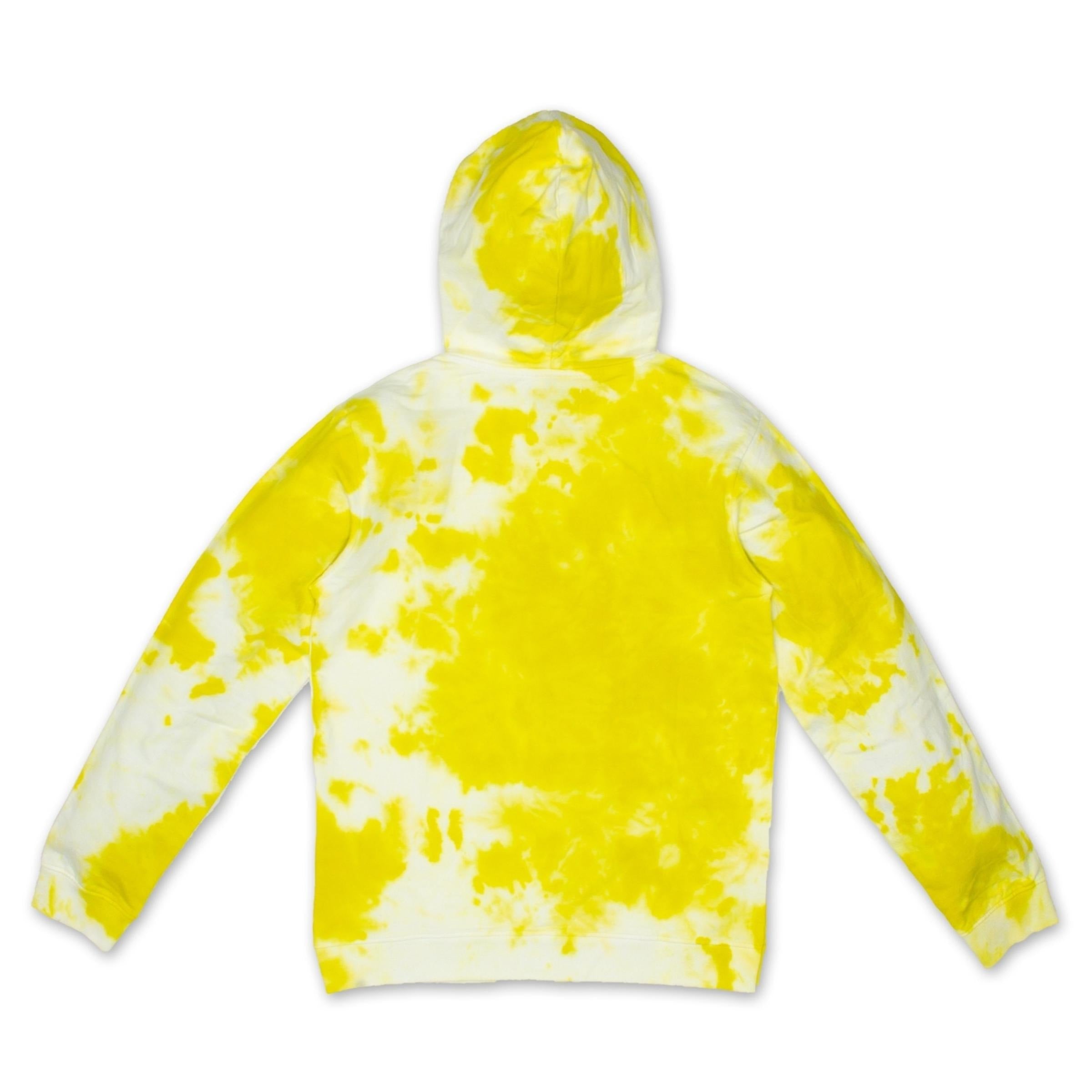 Ethik Acid Bleach Hoodie - Yellow