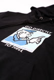 Ethik Go To Hell Hoodie - Black