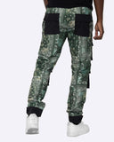 EPTM TIE DYE BANDANA PANTS - OLIVE