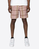 EPTM Tweed Trucker Shorts - Pink