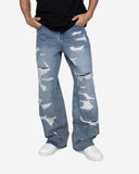 EPTM Paladin Wide Leg Jeans - Denim Blue