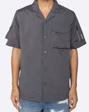 EPTM  Snap Button Shirt - Charcoal