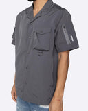 EPTM  Snap Button Shirt - Charcoal