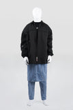 TorbaStudio Work Nylon Coat (Short ) - Black