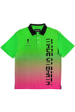 Hfla Made On Earth Polo - Green/Purple