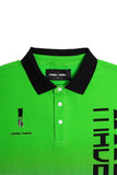 Hfla Made On Earth Polo - Green/Purple