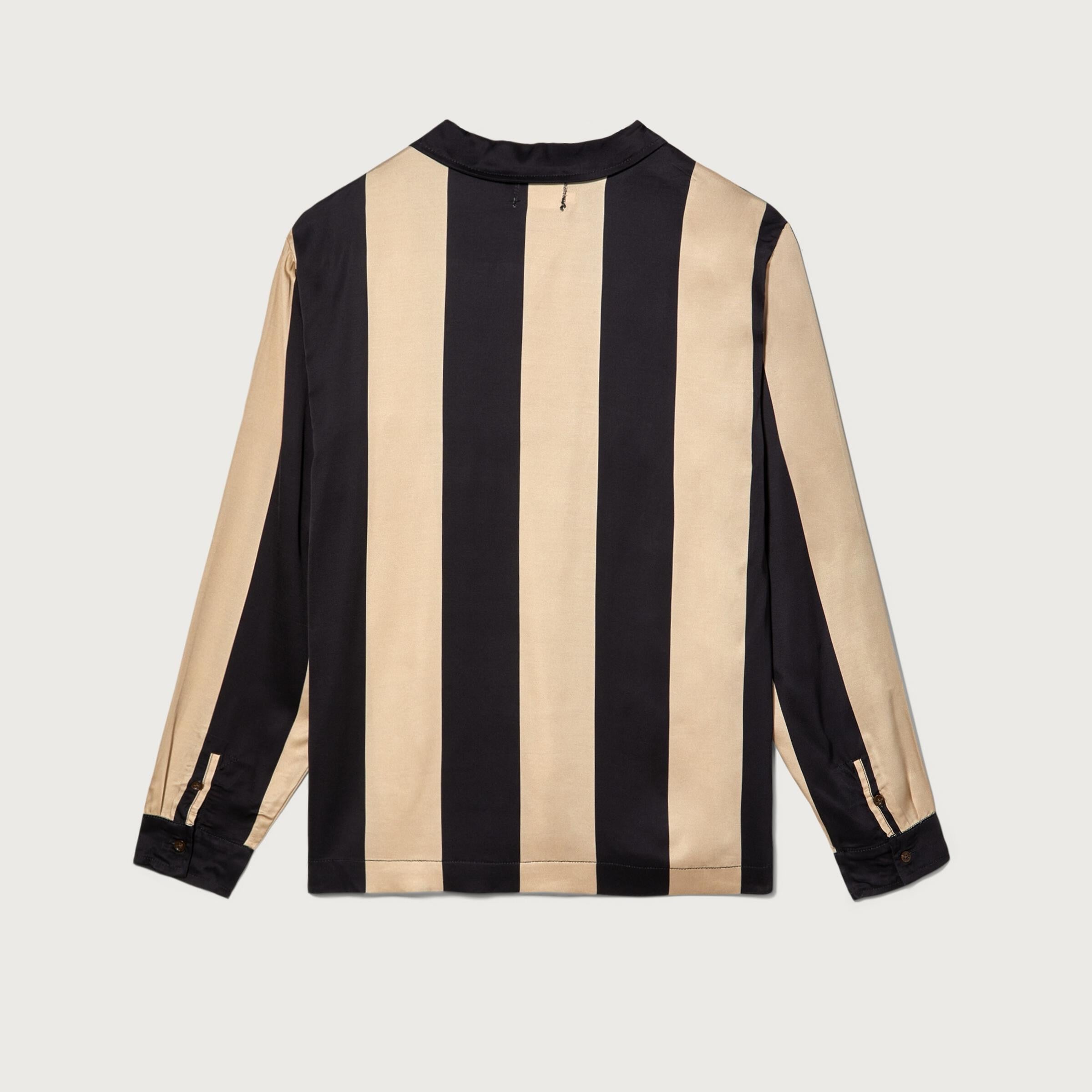 Honor the Gift C-Fall Htg Stripe Rugby L/S - Black