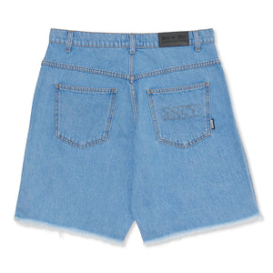 Pas De Mer Hard Times Shorts - Light Blue