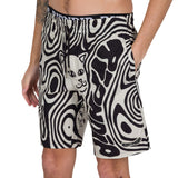 RIP N DIP Hypnotic Swim Shorts - Black/Cream