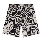 RIP N DIP Hypnotic Swim Shorts - Black/Cream