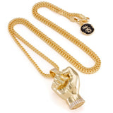 KingIce Sterling Silver Power Necklace - Designed by Snoop Dogg x King Ice