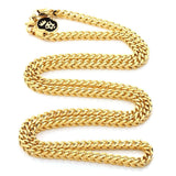 King Ice 4mm Franco Chain - 14K Gold