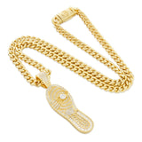 King Ice Solely Grail Necklace - 14K Gold