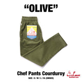 Cookman Chef Pants - Corduroy Olive