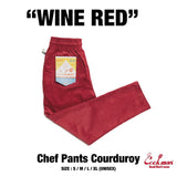 Cookman Chef Pants - Corduroy Wine