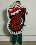 Market X Rolling Stones Spiked Logo Rug Classic Tuffted 4" Rug - Multi