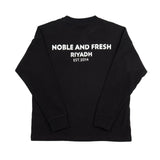 Noble And Fresh Born Again LS Tee - Black