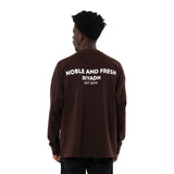 Noble And Fresh Born Again LS Tee - Brown