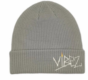 No Bad Vibez Beanie - Grey