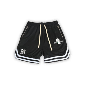 No Bad Vibez Jersey Shorts - Black